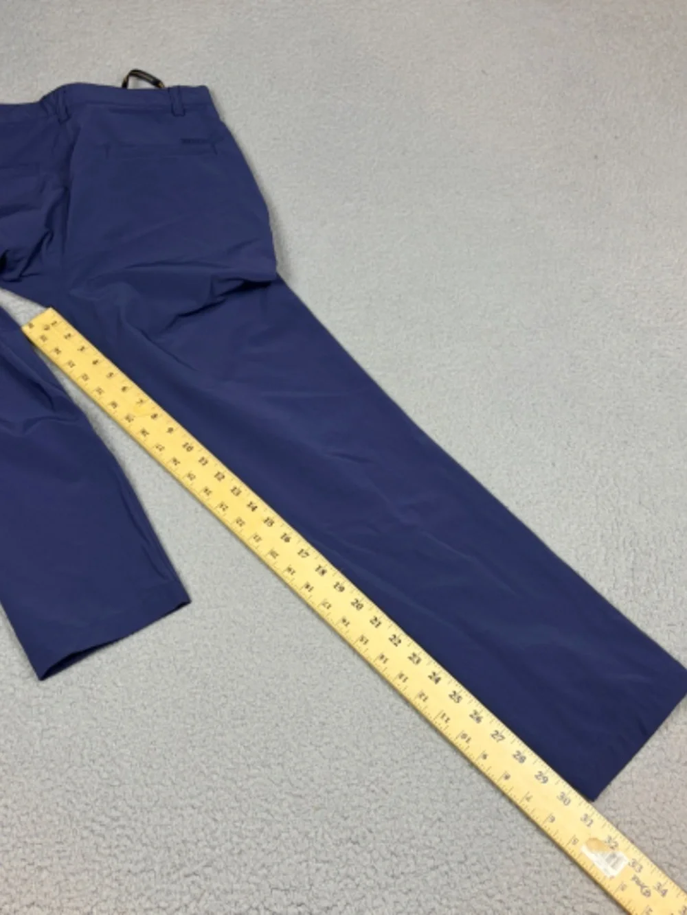 Trekka Pants Mens 29X30 Blue Hiking Pants Zip Pockets Nylon Outdoors Casual